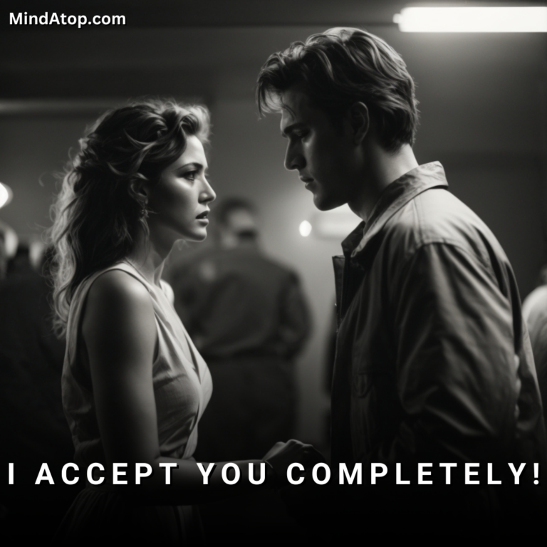 I Accept You Completely!