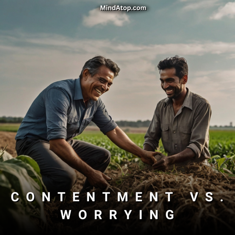 Contentment vs. Worrying