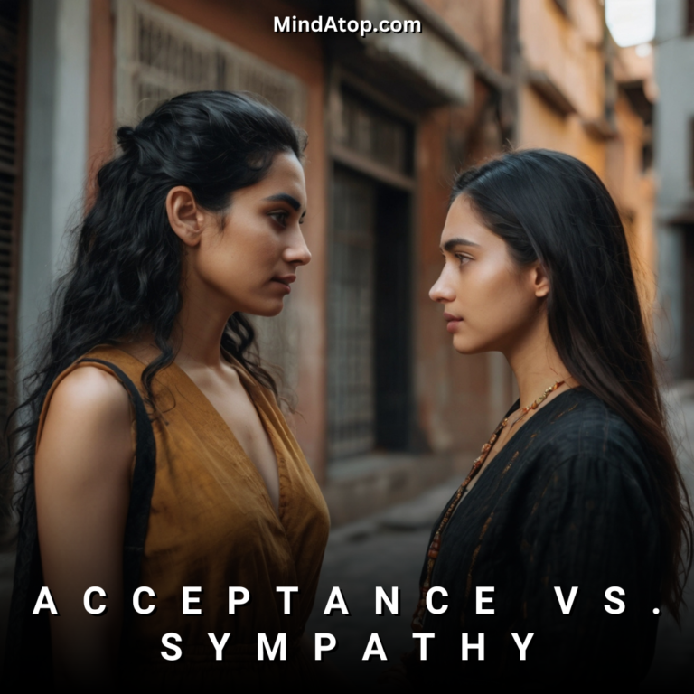 Acceptance vs. Sympathy