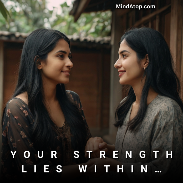 Your Strength Lies Within…