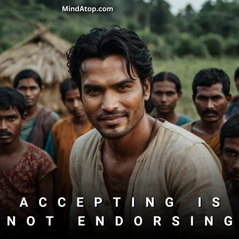 Accepting is NOT Endorsing