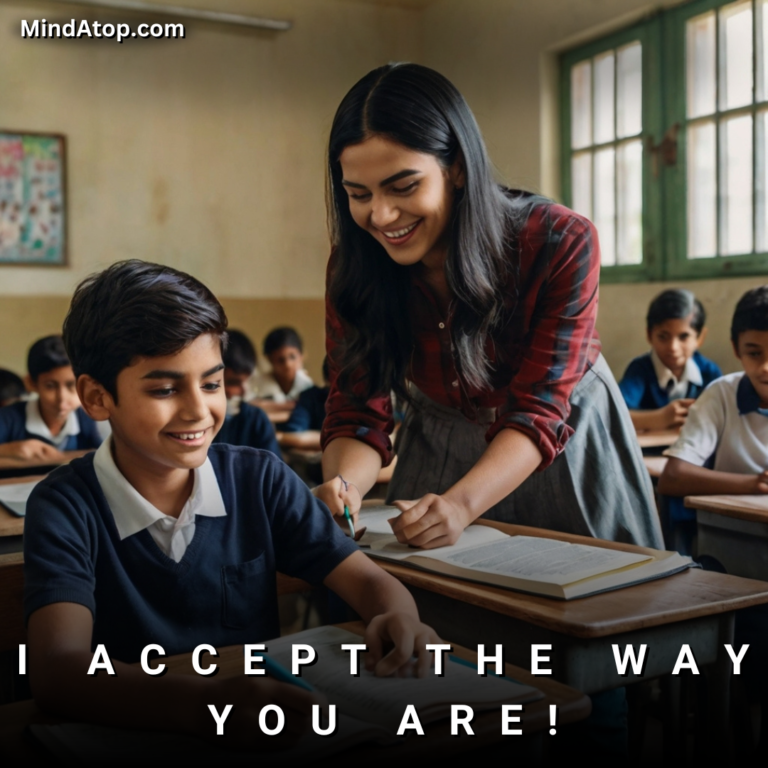 I Accept the Way You Are!