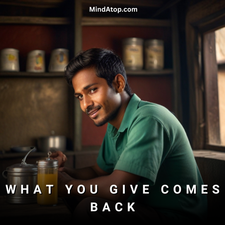 What You Give Comes Back